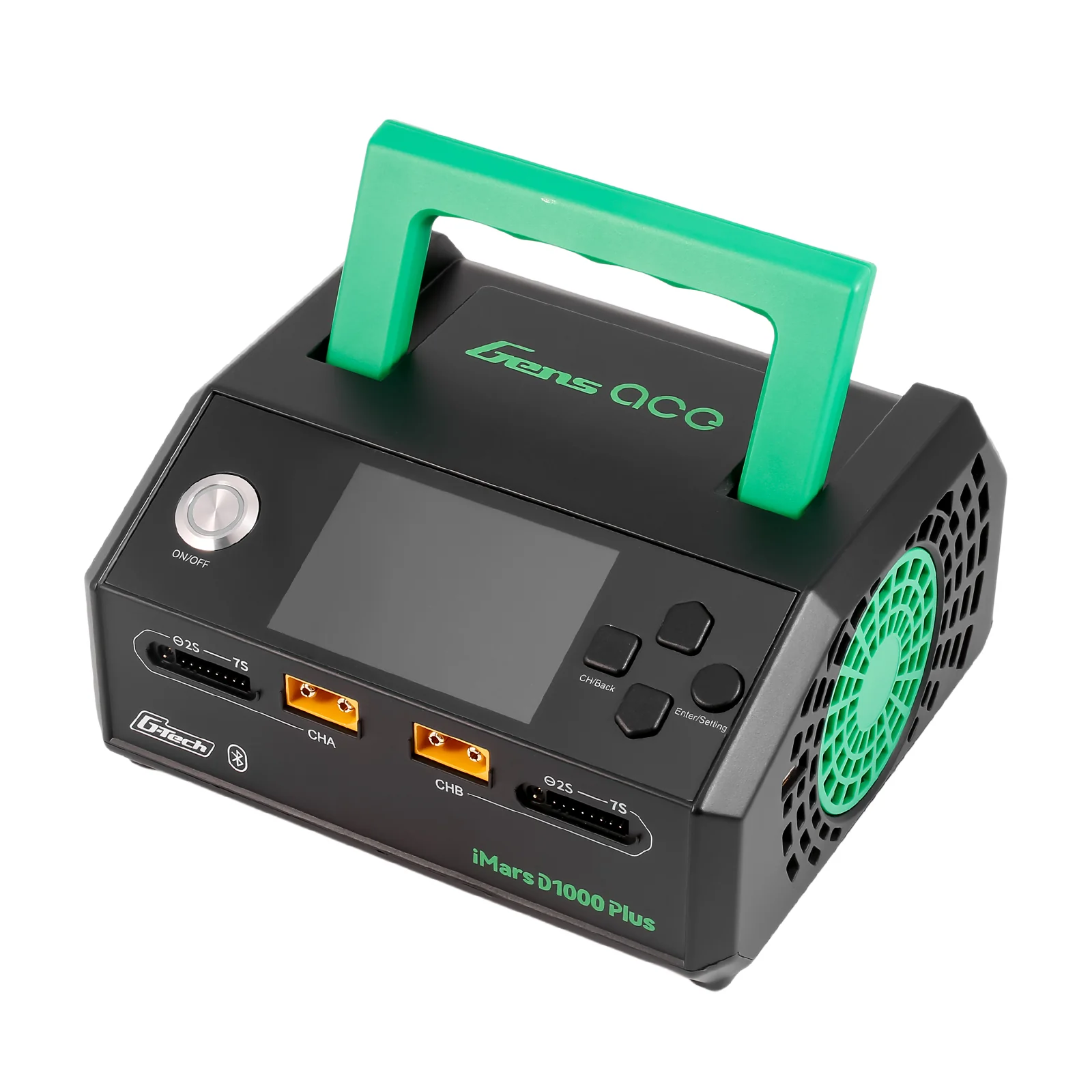 Gens ace iMars D1000 Plus Smart Charger | Dual Channel | AC 1000W | G-Tech - Image 10