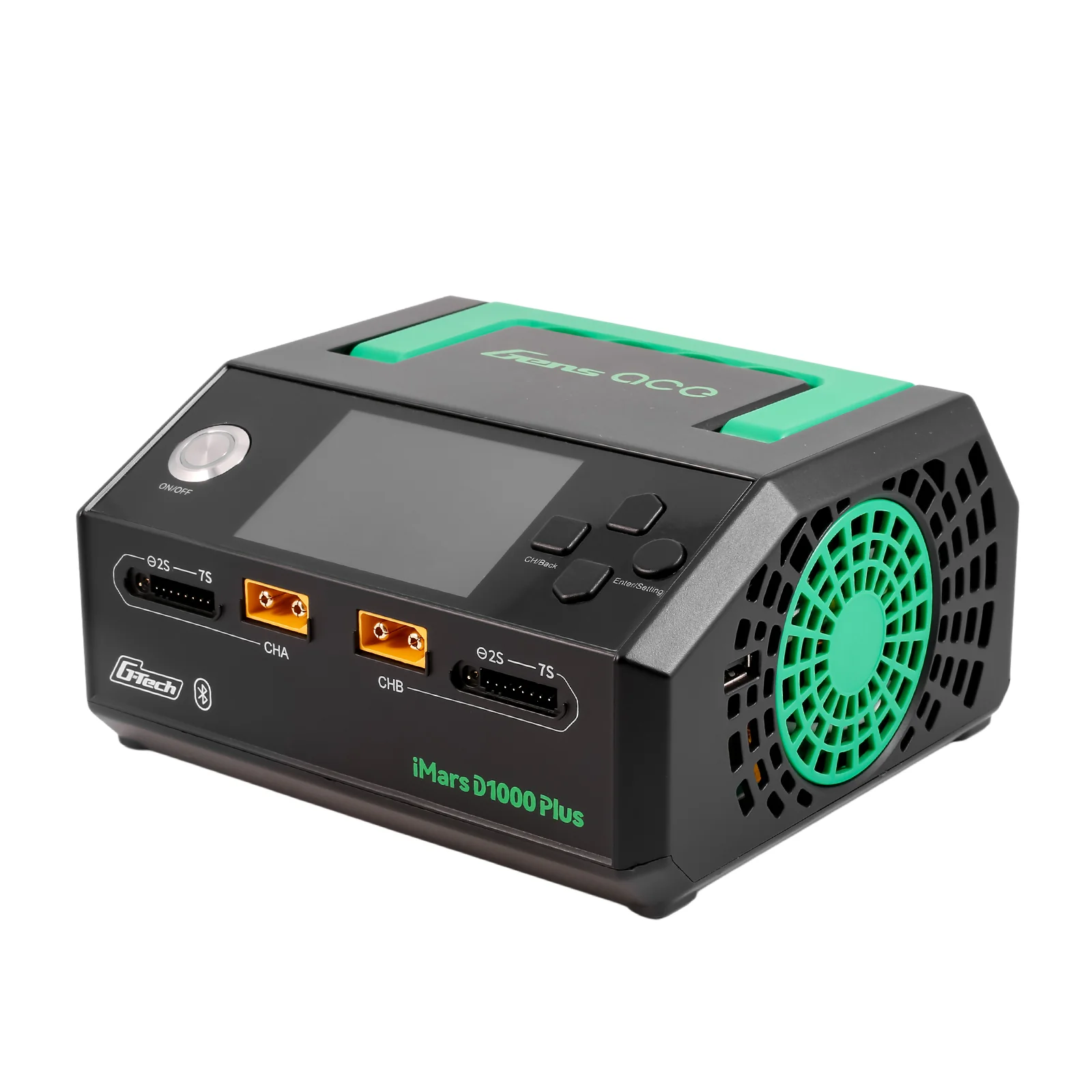 Gens ace iMars D1000 Plus Smart Charger | Dual Channel | AC 1000W | G-Tech - Image 11