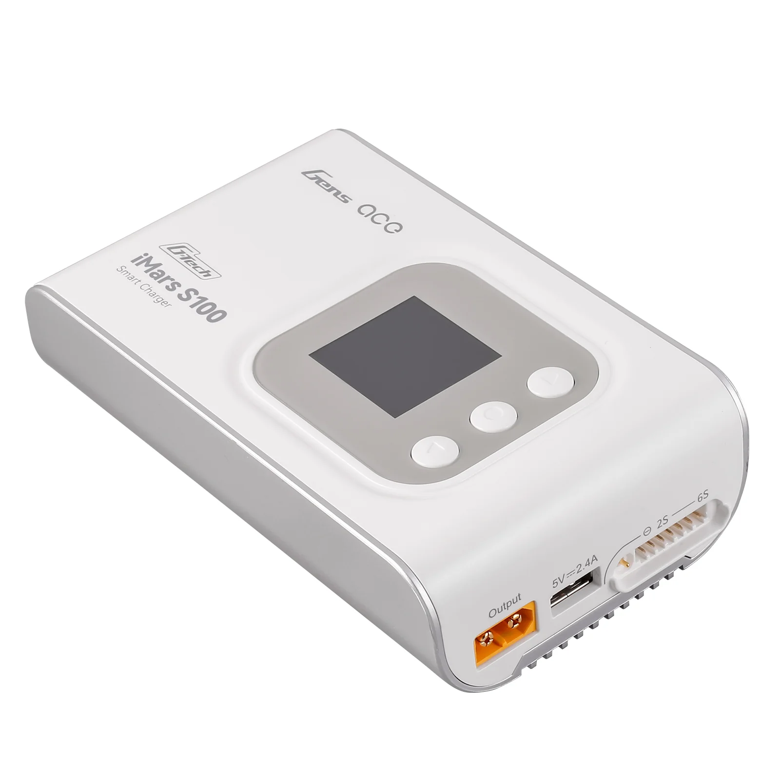 Gens ace iMars S100 G-tech Smart Charger | UK White - Image 3