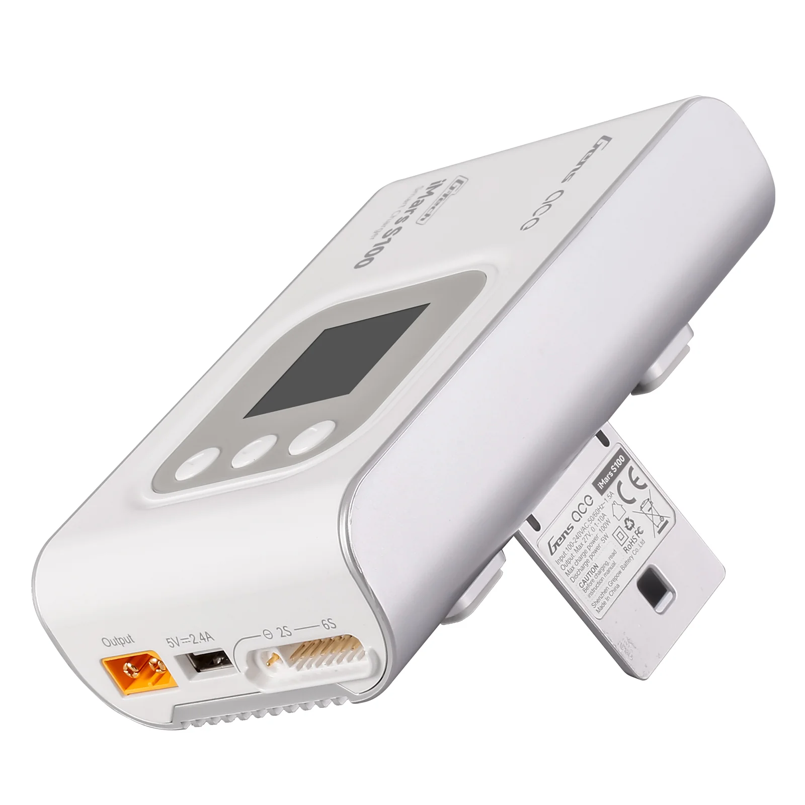 Gens ace iMars S100 G-tech Smart Charger | UK White - Image 5