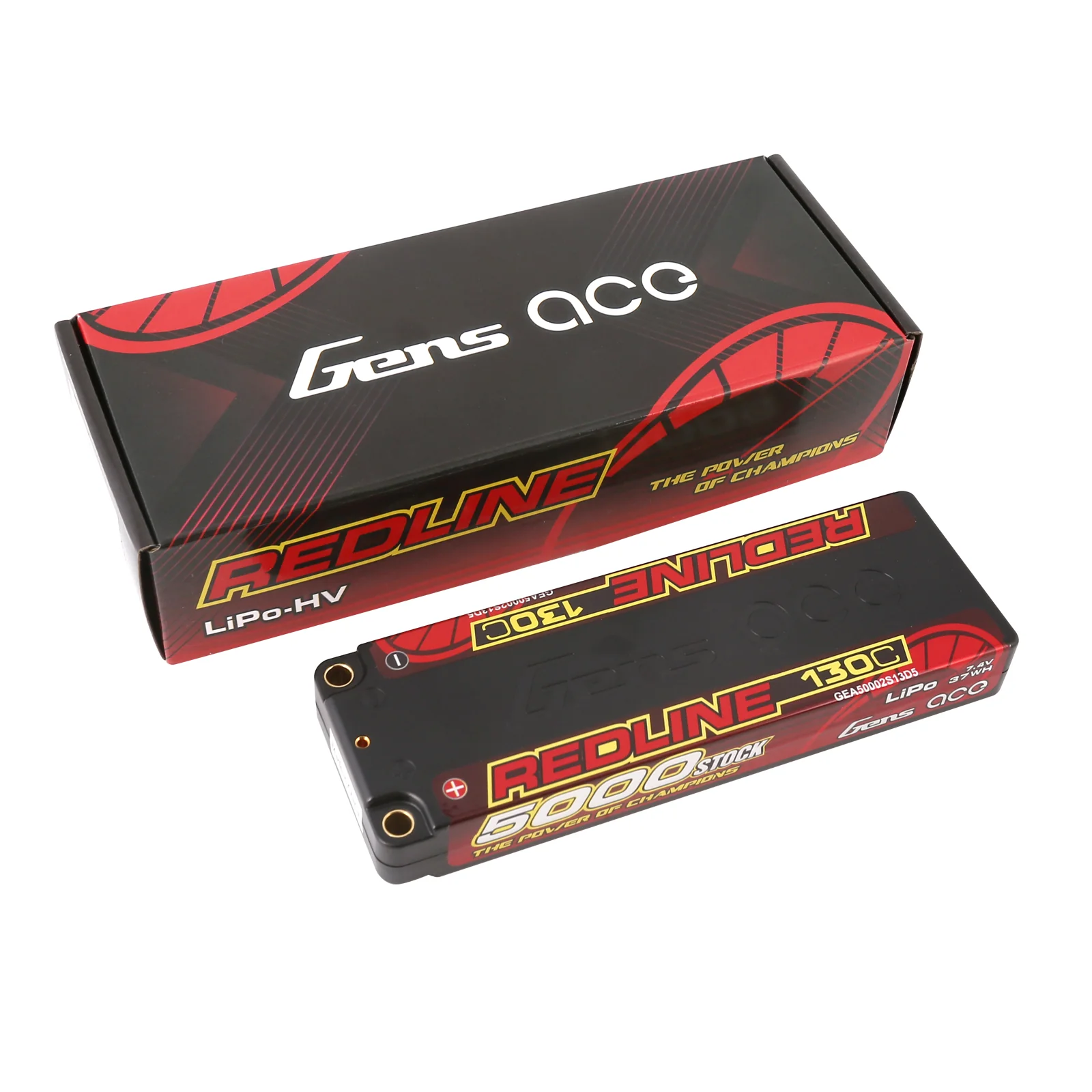 Gens ace Redline 1.0 5000mAh 2S 7.4V 130C HardCase 56# HV Lipo Battery - Image 5