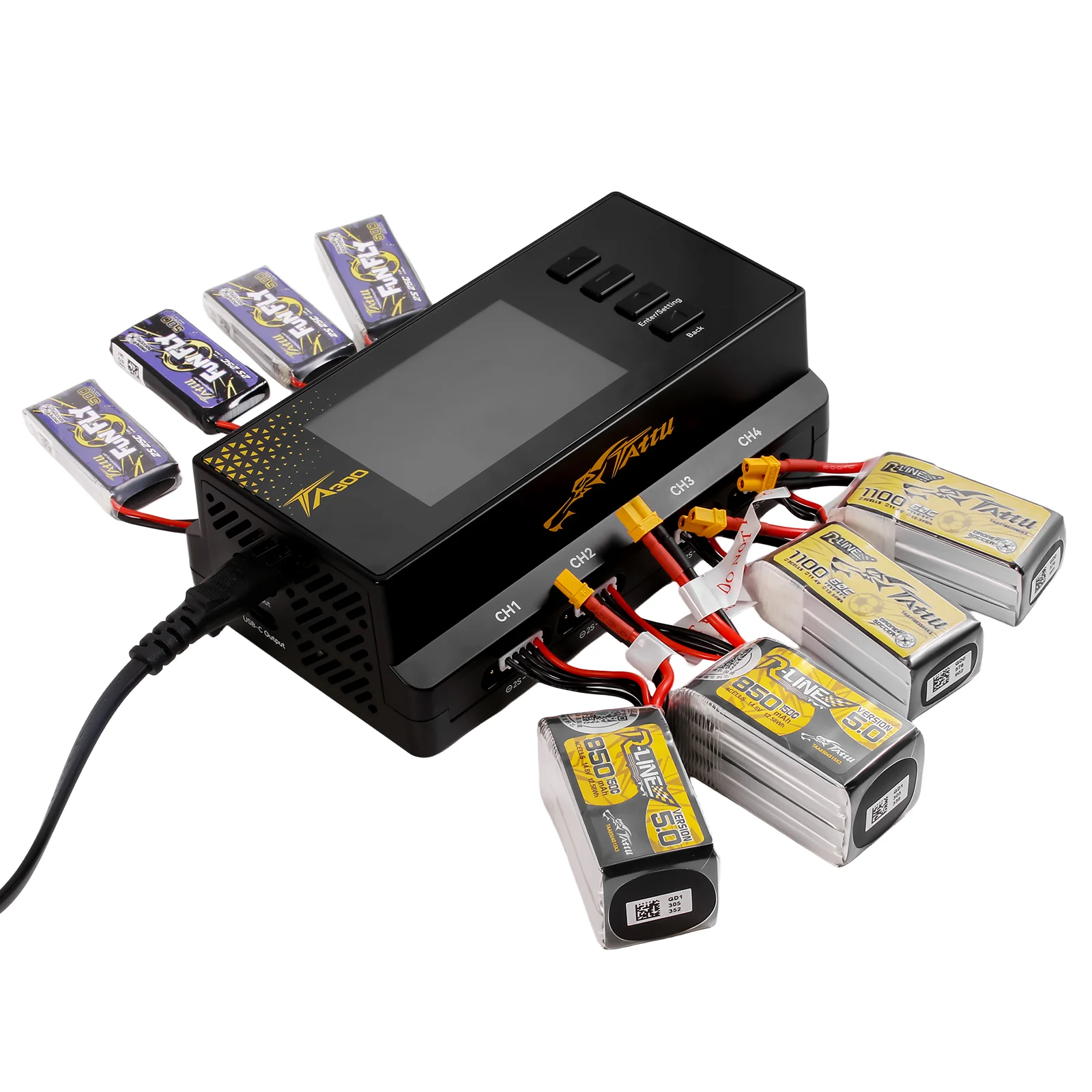 Tattu TA300 8 Channels Smart Charger with G-Tech - Image 6