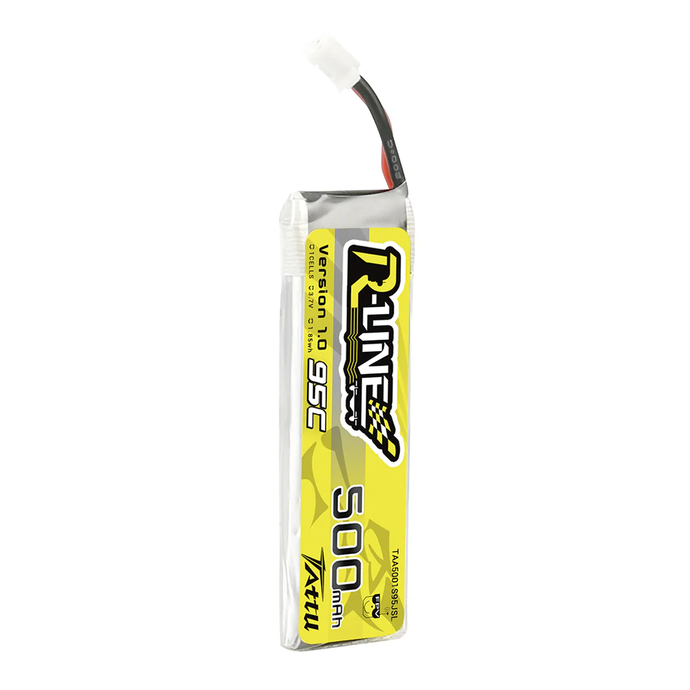 Tattu R-Line 500mAh 1S 3.7V 95C Lipo Battery with PH2.0 - Image 4
