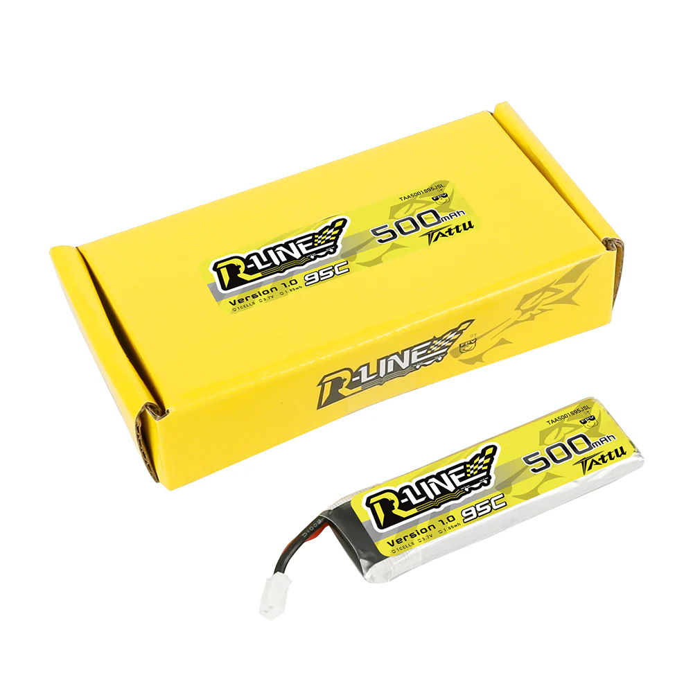 Tattu R-Line 500mAh 1S 3.7V 95C Lipo Battery with PH2.0 - Image 5